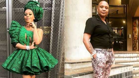 Letoya Makhene pens appreciation post to her bae Lebo Keswa: "Loving me as I am"