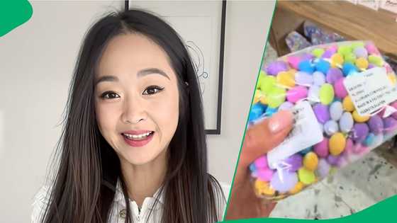 Woman plugs South Africa with bulk Woolworths speckled eggs in TikTok video