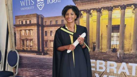 Herman Mashaba a proud politician after wife scores master's degree, SA gushes