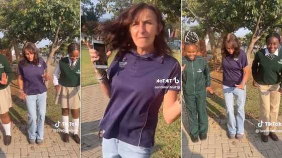Peacanwood College teacher's Myztro dance challenge entertains Mzansi, TikTok users stan SA educator's energy