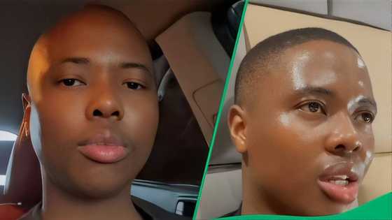 SA man plugs Mzansi with a mask for clear and glowing skin in a viral video