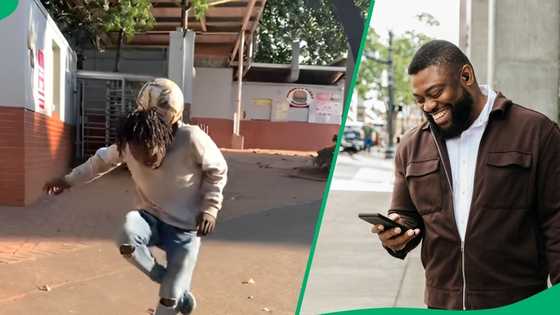 Video captures Durban hustler showing off soccer skills, netizens impressed: "Effortless brilliance"