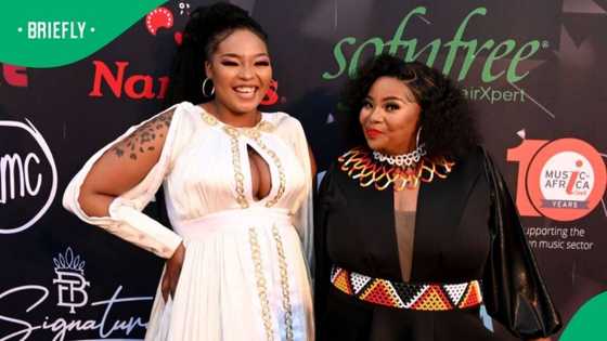 SA reacts to photo of Rethabile visiting mom Winnie Khumalo's grave