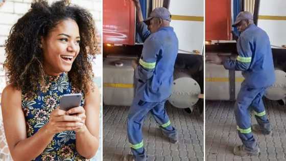 Viral video of dancing old man as he celebrates pay day is a whole mood, SA loving his vibe: “Dlala madala”