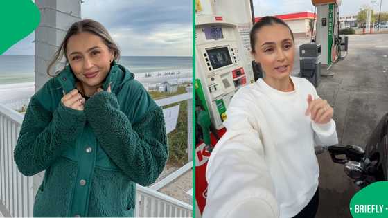 "They even dance for us": American woman amazed by Mzansi having petrol attendants, SA cracks jokes