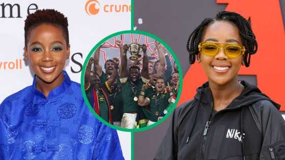 Thuso Mbedu takes swipe at USA after Springboks win 2023 Rugby World Cup