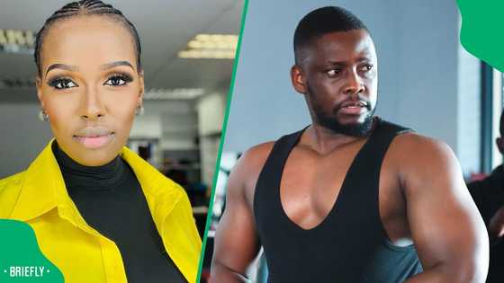 SA roasts Wiseman Mncube’s wife over her outfit: “Where was she going?”
