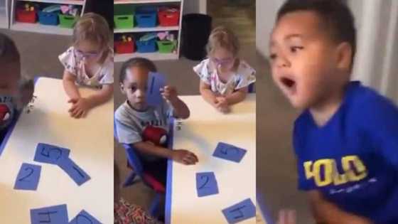 Young kid hilariously hypes classmate after getting numbers right: "That’s my boy”