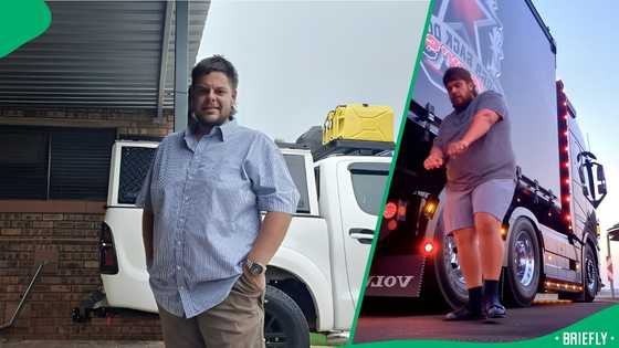 "To be a South African is a flex": Truck driver stops to dance to Amapiano tune, proudly SA moment