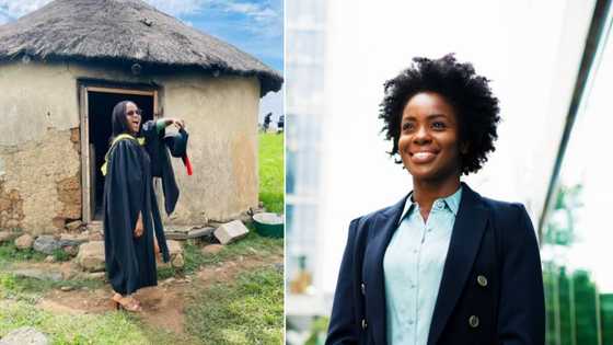 Graduate honours rural roots in heartwarming picture, Mzansi expresses their emotions in the comments