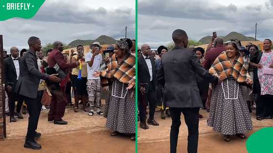 "They wanted to get married": Burgersfort couple’s wedding dance TikTok clip melts Mzansi's heart