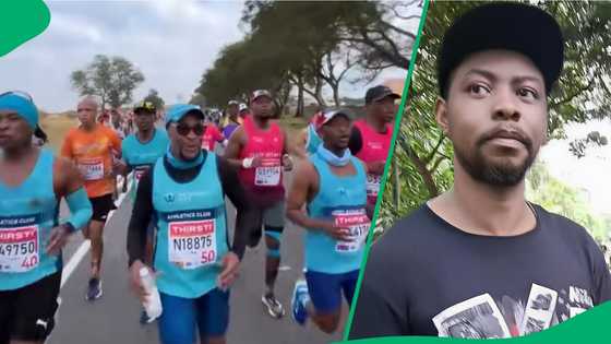 "Only here": Cape Town ultramarathon runners give proudly SA vibes with harmonies 35km into race