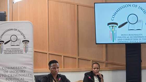 Kelebogile Thepa breaks down in tears during Madlanga Commission testimony about blue lights scandal