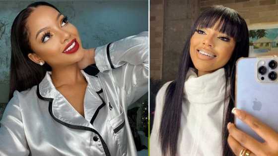 Mihlali Ndamase's admirers share that the internet would break on the day of her pregnancy announcement