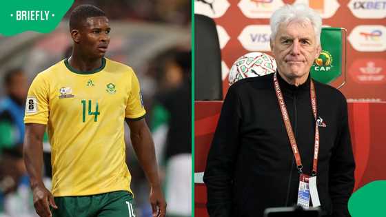 Mbekezeli Mbokazi’s agent responds to Hugo Broos over alleged sexist remarks