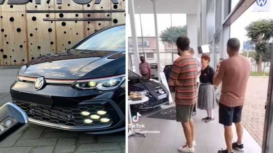 Cool granny buying the new Volkswagen Golf GTI will make your weekend