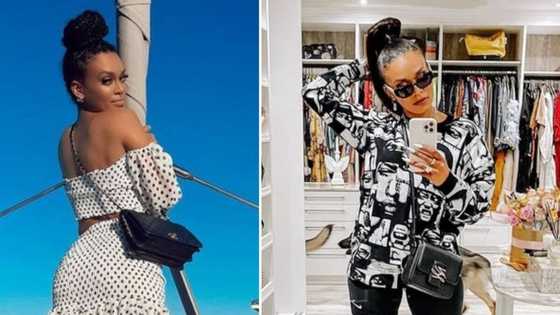 Pearl Thusi parties it up in Lagos, actress shares sweet video of talented boy singing for her