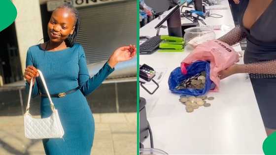 "Money is money well done": Woman settles Edgars layby purchase with R1,7K coins, clip stuns SA