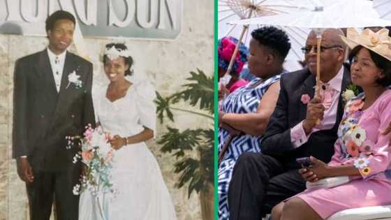 Young woman celebrates parents' 29th anniversary on TikTok, SA stans