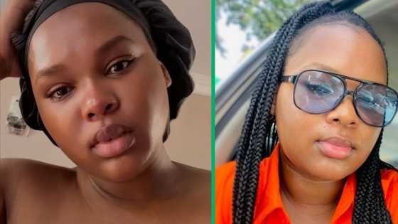 TikTok video captures sad moment woman cries cause of toxic baby daddy, SA feels for her