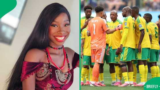 Nigerian content creator faces backlash after mocking Bafana Bafana's World Cup exit