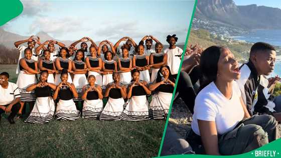 "Food for the soul": Khayelitsha choir performs powerful ancestral song at Signal Hill, SA moved