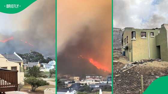 Mossel Bay fire: Woman shows time-lapse of how blaze started to hellish aftermath