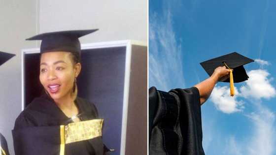 Bursary winner celebrates bagging new job, has Mzansi inspired: "You're a blessing to your village"