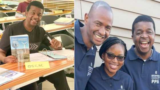 Oskido wows Mzansi and celebs with 5 distinctions out of 8 modules at University of Pretoria