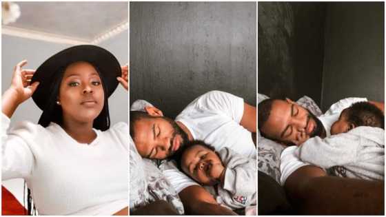 Adorable Photos of Father and Baby Go Viral, Wife Says Daughter Has 'Stolen' Him