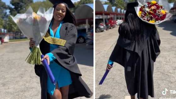 University of Vaal graduate gets spoilt for graduation, Mzansi celebrates achievement with her