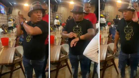 Man's dance moves at groove has peeps convinced he's planning a jewellery heist: "Yhu, it’s going down"