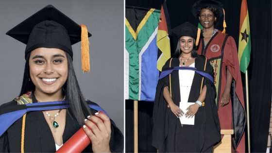 Jozi graduate warms hearts of SA after bagging honours degree with distinction from UJ