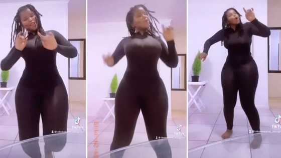 Nkosazana Daughter stuns Mzansi with body while doing the 'Tobetsa' dance challenge: "Drop dead gorgeous"