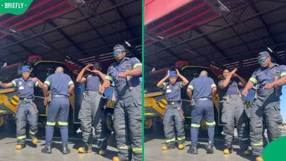 "Forever them": Mzansi obsessed over firefighters' TikTok video dance routine