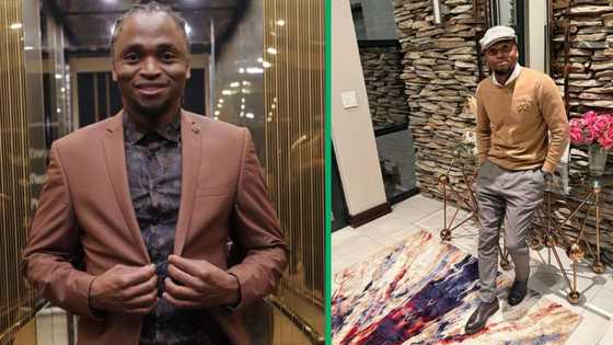 Soccer star Siphiwe Tshabalala shows off lookalike sister in birthday celebration post: "My blood"