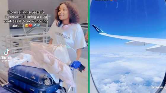 Hardworking South African woman's journey abroad goes viral on TikTok