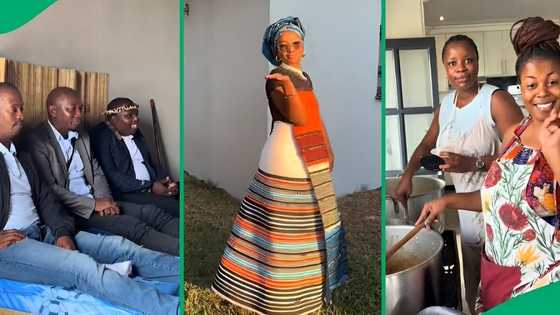 "Our African culture is beautiful": SA moved by lady's wholesome lobola proceedings in village