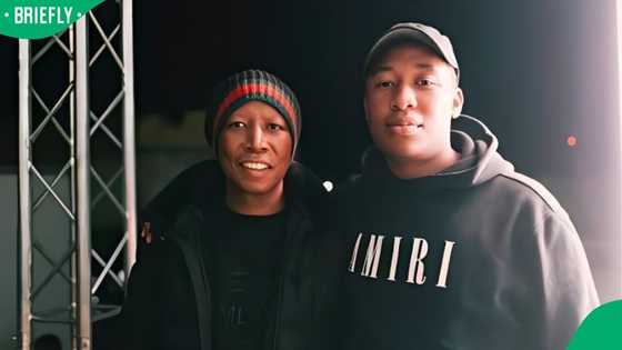 Julius Malema and son dance at EFF Jazz Hour Vol 6 Launch, South Africans weigh in on video