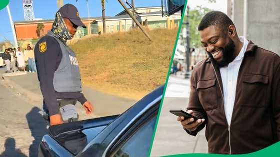 Man in BMW 325is hilariously stopped, police think he's a gangster: "I like how you handled this"