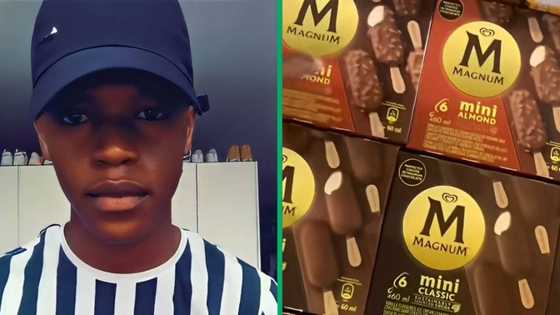 Man jokes about not being able to afford Magnum icecream in a video, SA relates