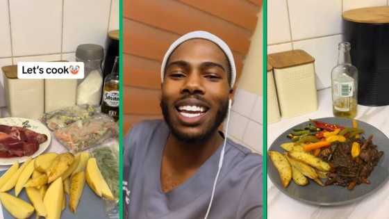 South African man's hilarious broken Afrikaans cooking TikTok video amuses netizens