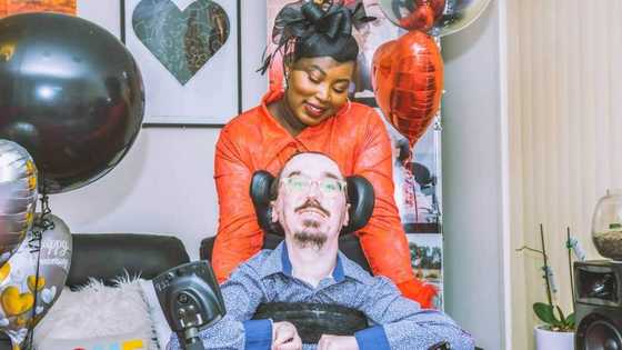 Disabled Australian man celebrates 4 years since getting engaged to loving wife