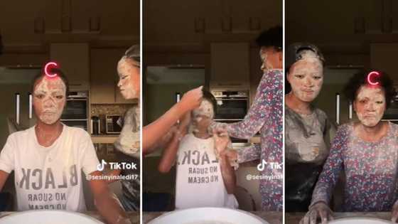 3 South African babes play TikTok country game, flour smash faces for incorrect answers: Mzansi is torn