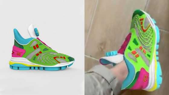 Virtual Gucci sneakers available for just R130 but you can't actually wear them