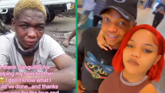 Woman shows how her twin brother changed and cleaned up after reuniting, their relationship inspires SA