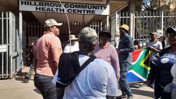 “Go back home”: Operation Dudula blocks foreigners from entering Hillbrow clinic, intensifies protest action