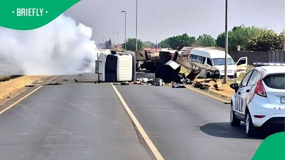 Boksburg cash-in-transit heist leaves 2 dead after armed robbers engage in shootout with security