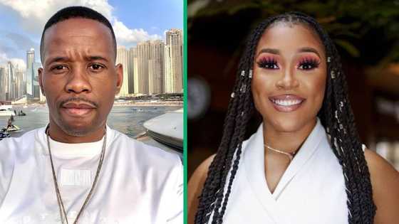 DJ Stokie shares photos with Lady Zamar and receives stern warning from fans: "Please be careful"