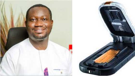Breakthrough: African scientist Dr Eric Ashalley invents a bacteria and virus tracker